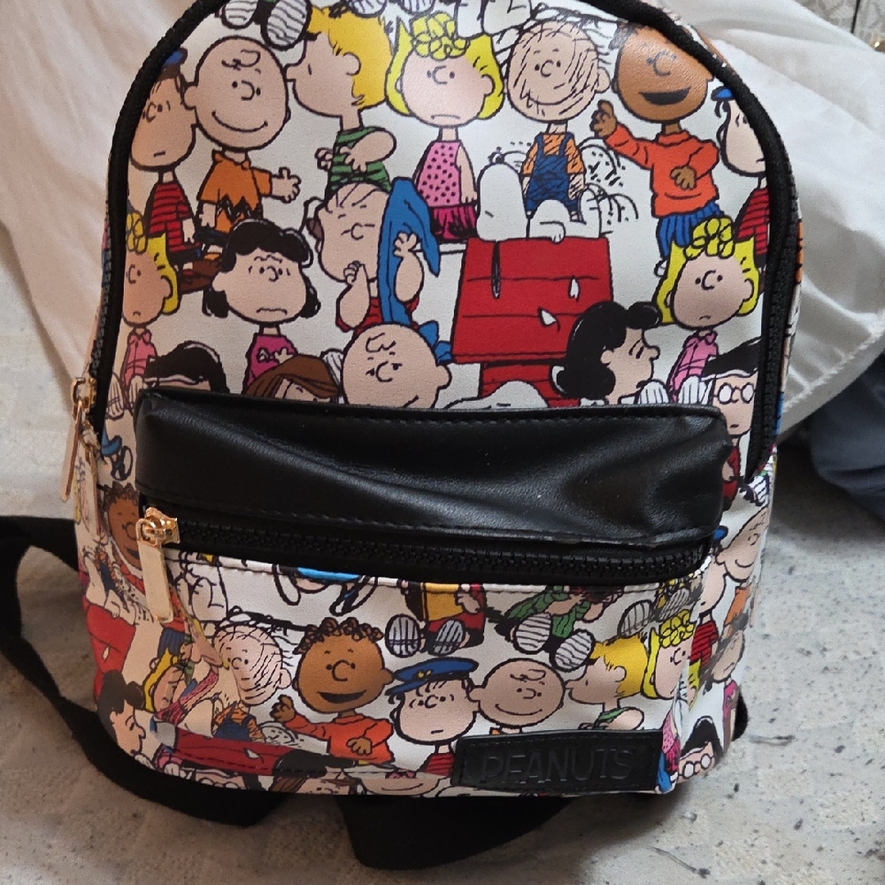 Peanuts Multicolor Character Backpack